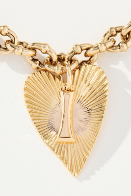 By Anthropologie Heart Pendant Necklace