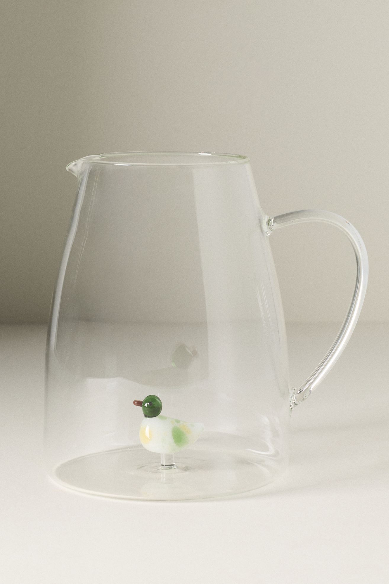 Duck Glass Pitcher - Multi, Standard, One Size