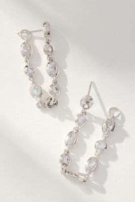 Melinda Maria She's A Boss Soft Hoop Earrings