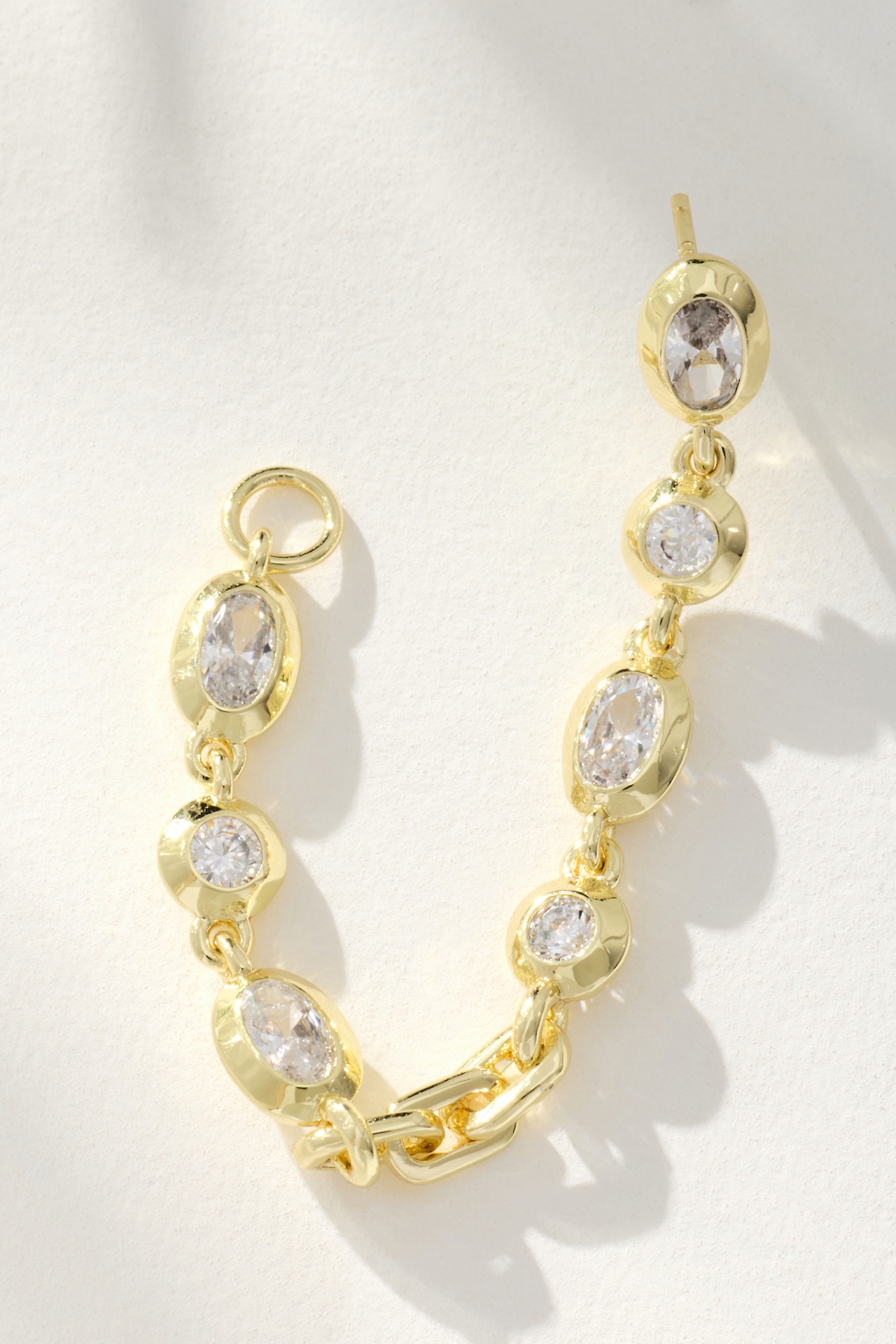 Melinda Maria She's A Boss Soft Hoop Earrings