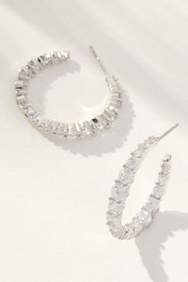 Melinda Maria Oh She Fancy Graduated Hoop Earrings