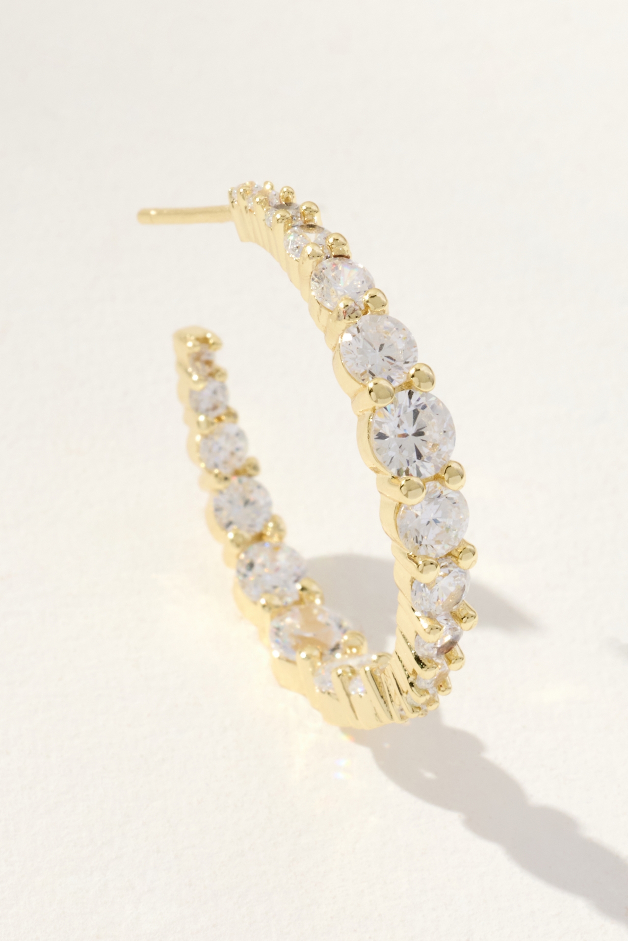 Melinda Maria Oh She Fancy Graduated Hoop Earrings