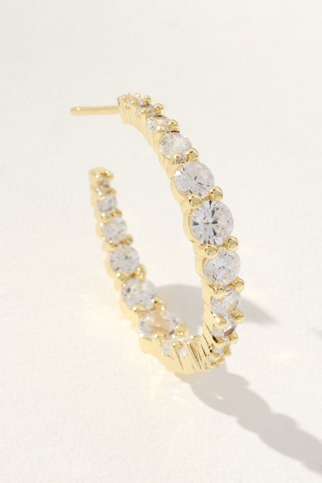 Melinda Maria Oh She Fancy Graduated Hoop Earrings #1