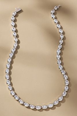 Melinda Maria She's a Boss Tennis Necklace