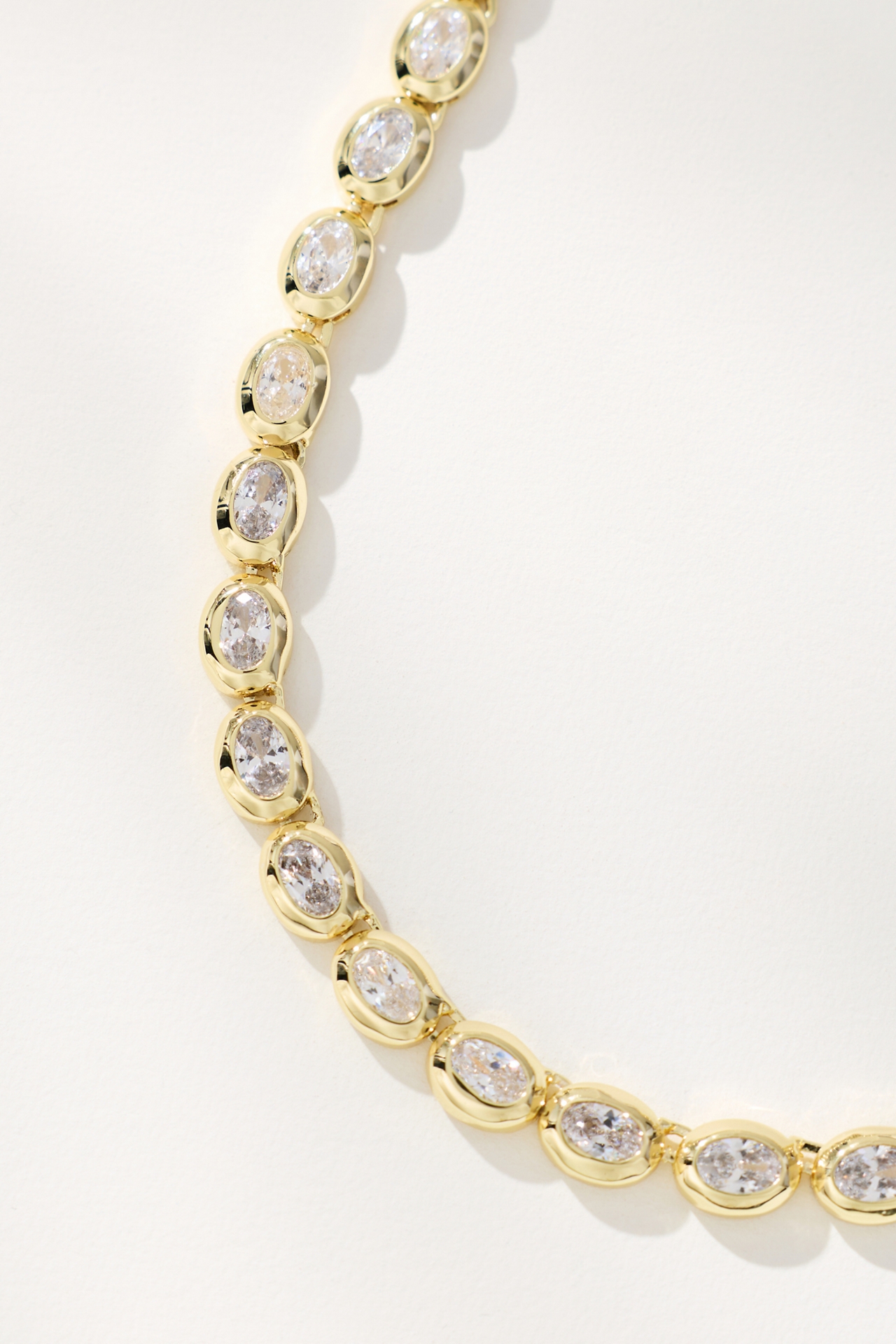 Melinda Maria She's a Boss Tennis Necklace