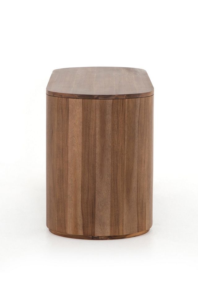 Pilar Oval Wood Desk #3