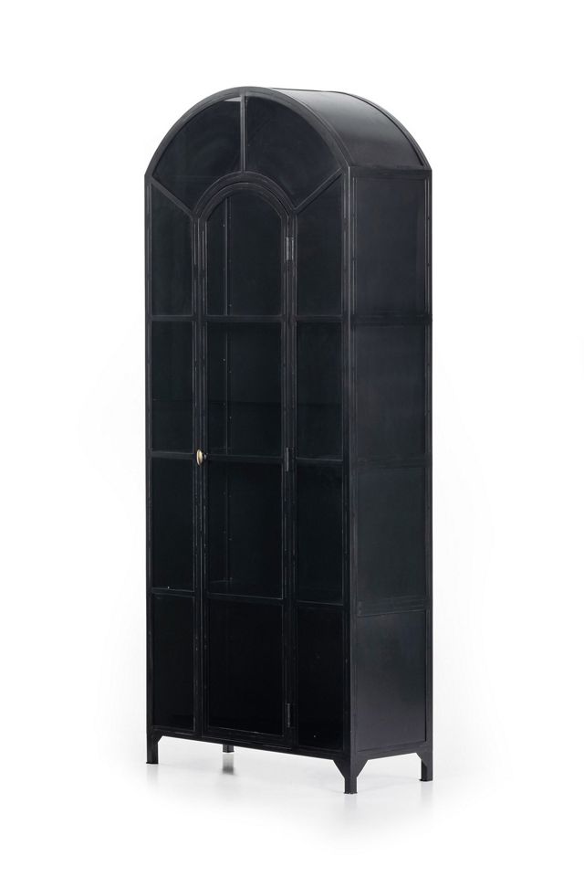 Belmont Arched Metal Cabinet #1