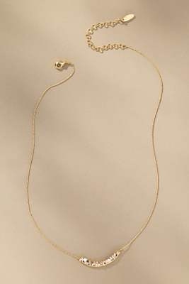 By Anthropologie Birthstone Bar Necklace In Gold