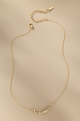 By Anthropologie Birthstone Bar Necklace In Gold