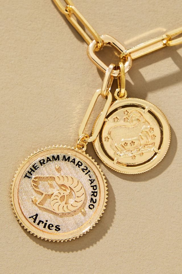 Zodiac Coin Necklace #1