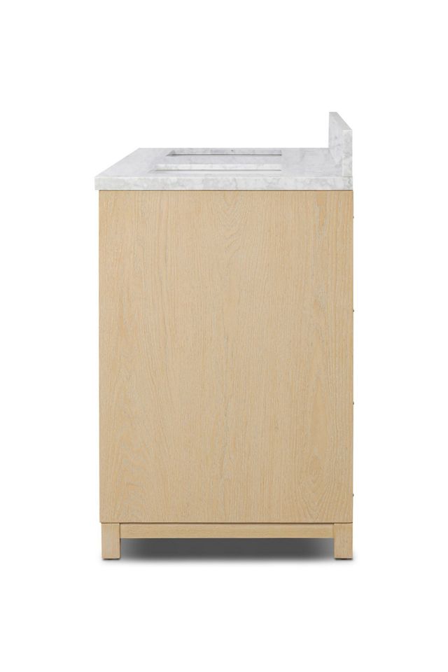 Millie Marble-Top Double Bathroom Vanity #3
