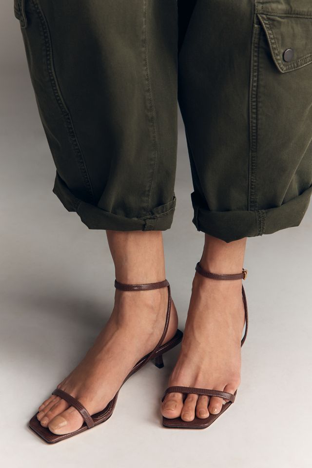 By Anthropologie Ankle-Strap Kitten Heels #2