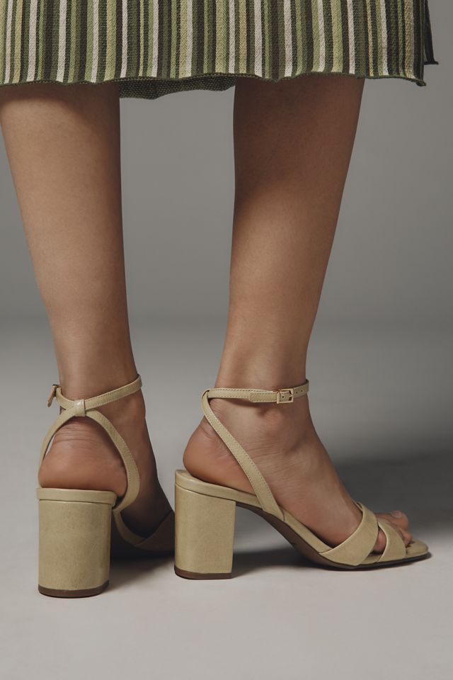 Maeve Cross-Strap Block Heels #2
