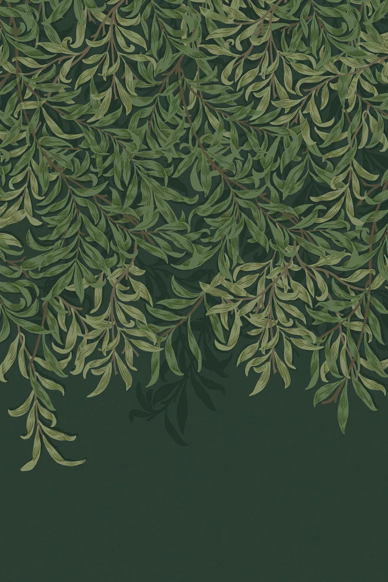 William Morris Willow Bough Unpasted Wall Mural - thumbnail 2