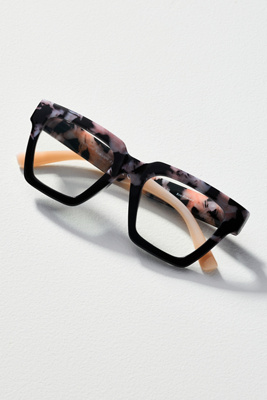 Peepers Take A Bow Readers & Case Gift Set In Black