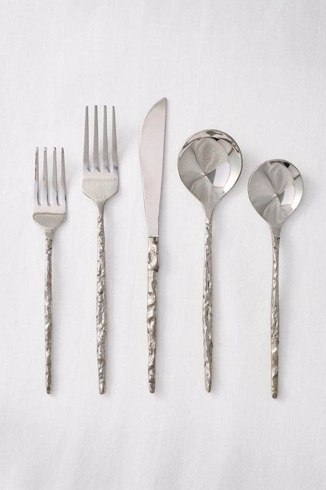 Shelton Metal 5-Piece Place Setting #1