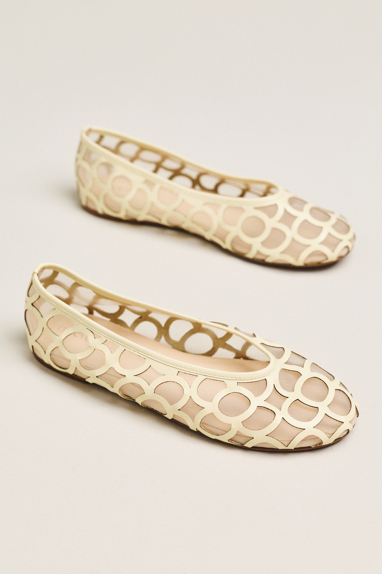 Maeve Circle Cutout Ballet Flats