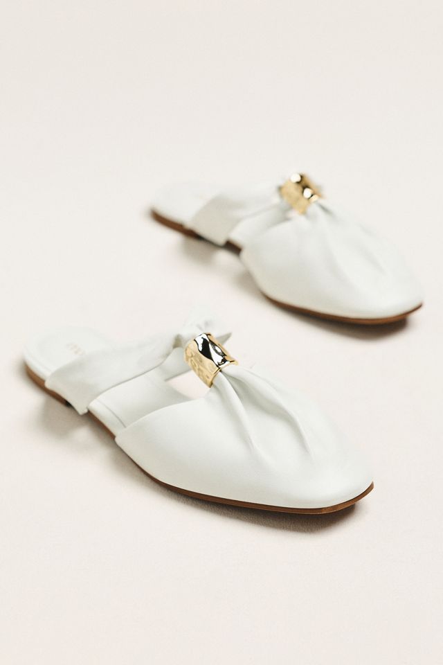 Maeve Hardware Closed-Toe Sliders #1