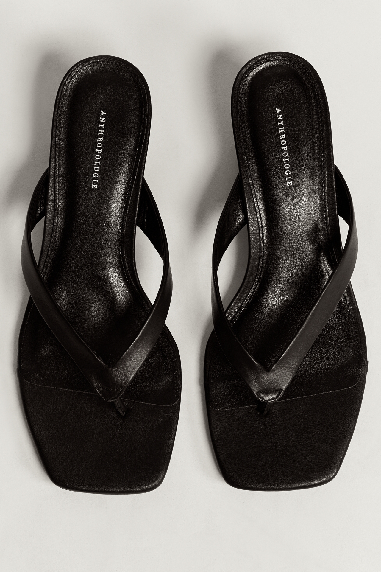 By Anthropologie Wedge Thong Heels