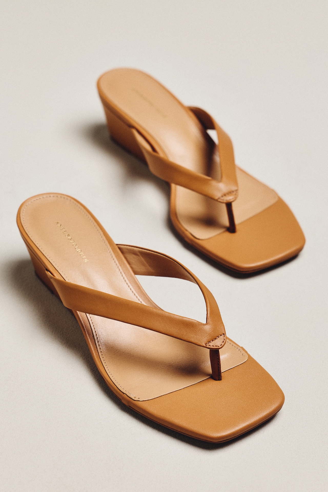 By Anthropologie Wedge Flip-Flop Heels