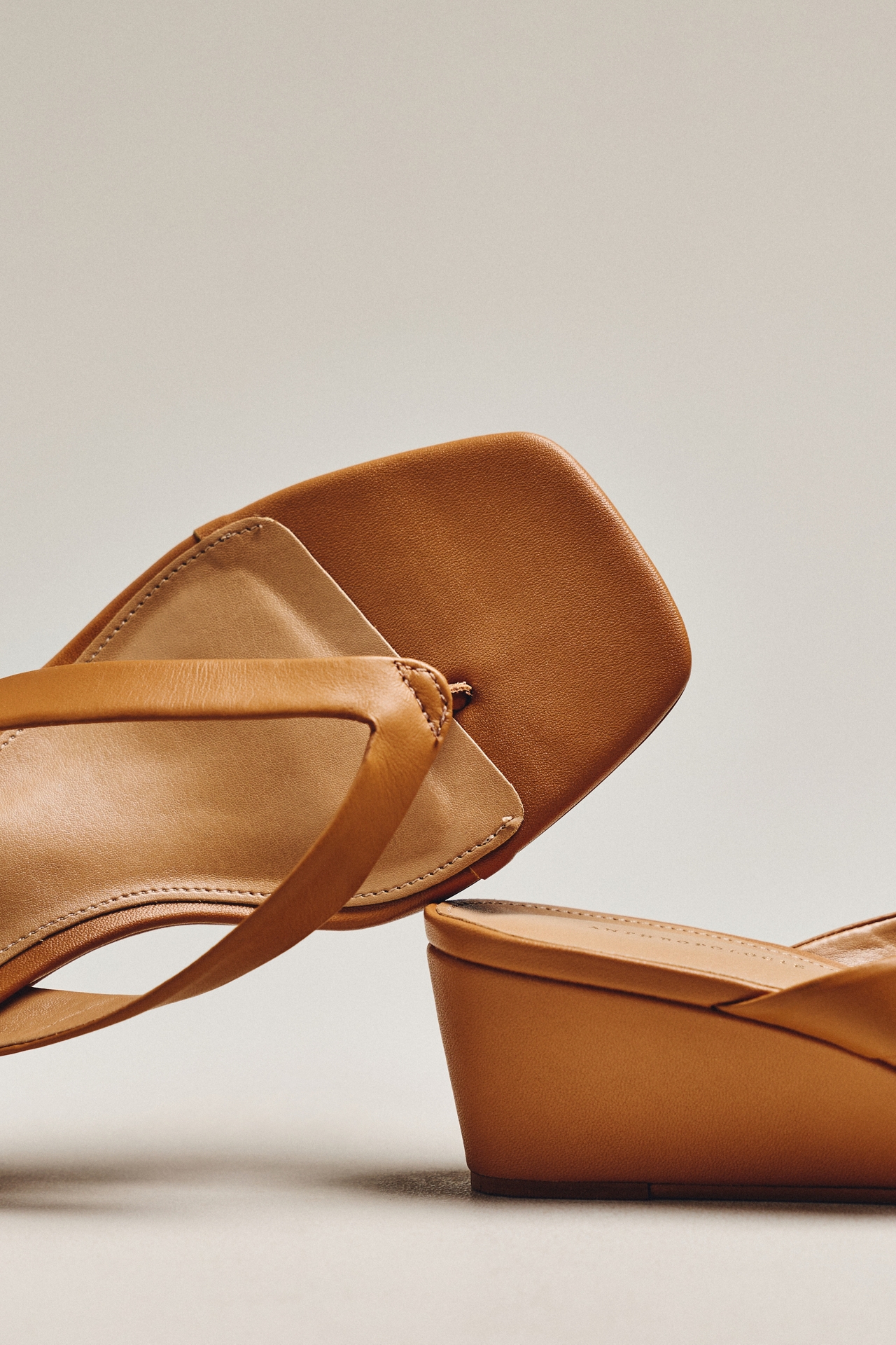 By Anthropologie Wedge Flip-Flop Heels