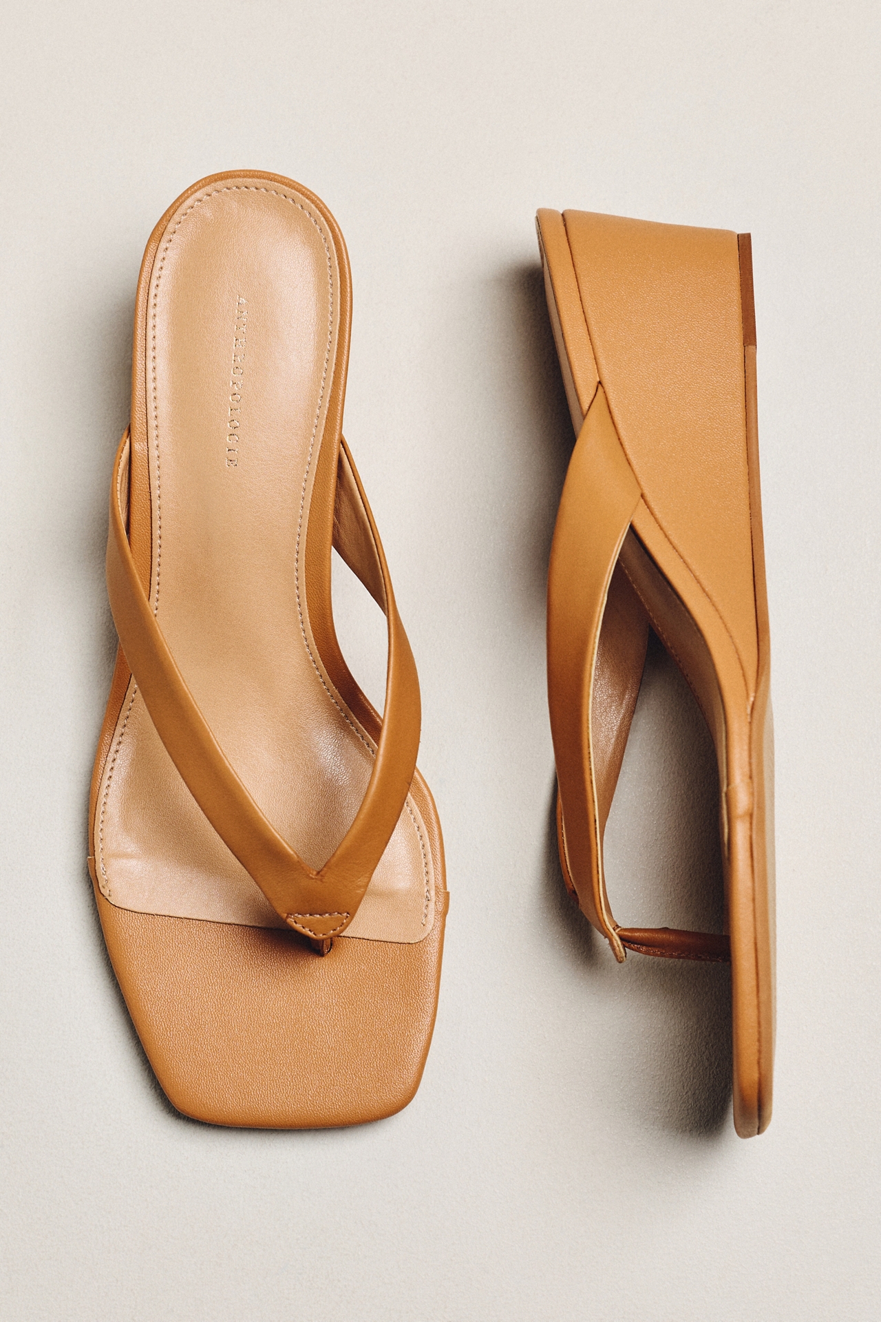 By Anthropologie Wedge Flip-Flop Heels