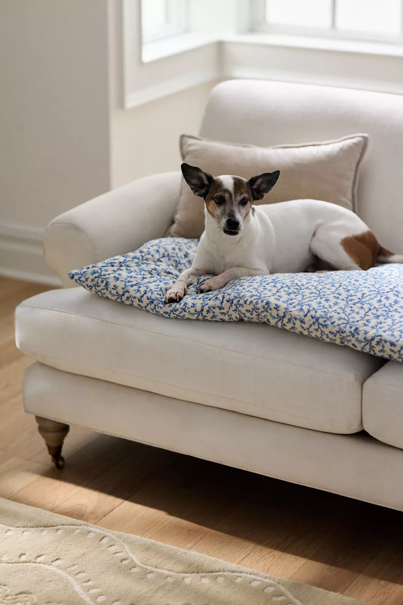 Cotton Printed Sofa Topper - thumbnail 9