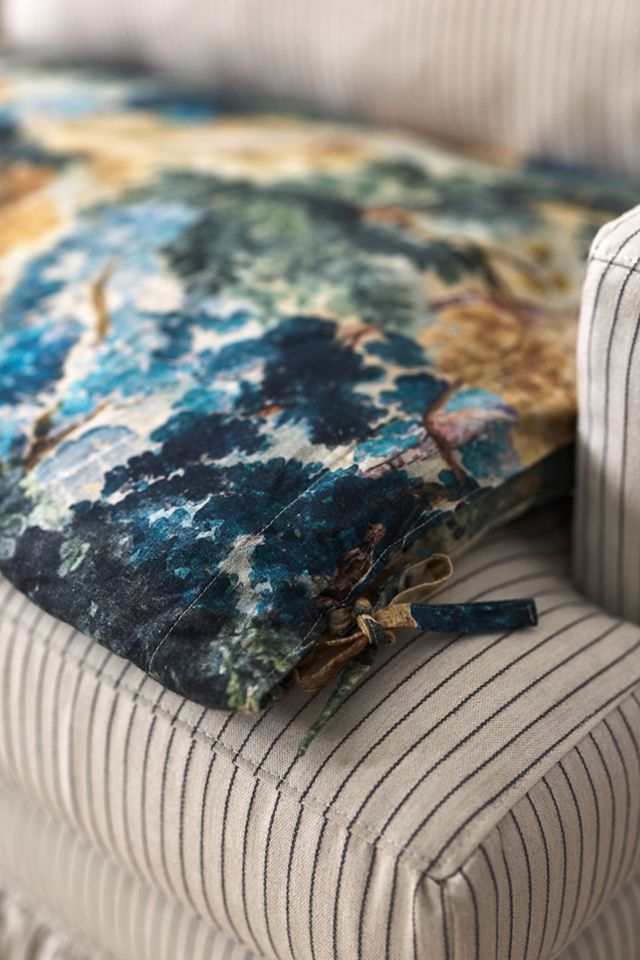 Cotton Printed Sofa Topper #1