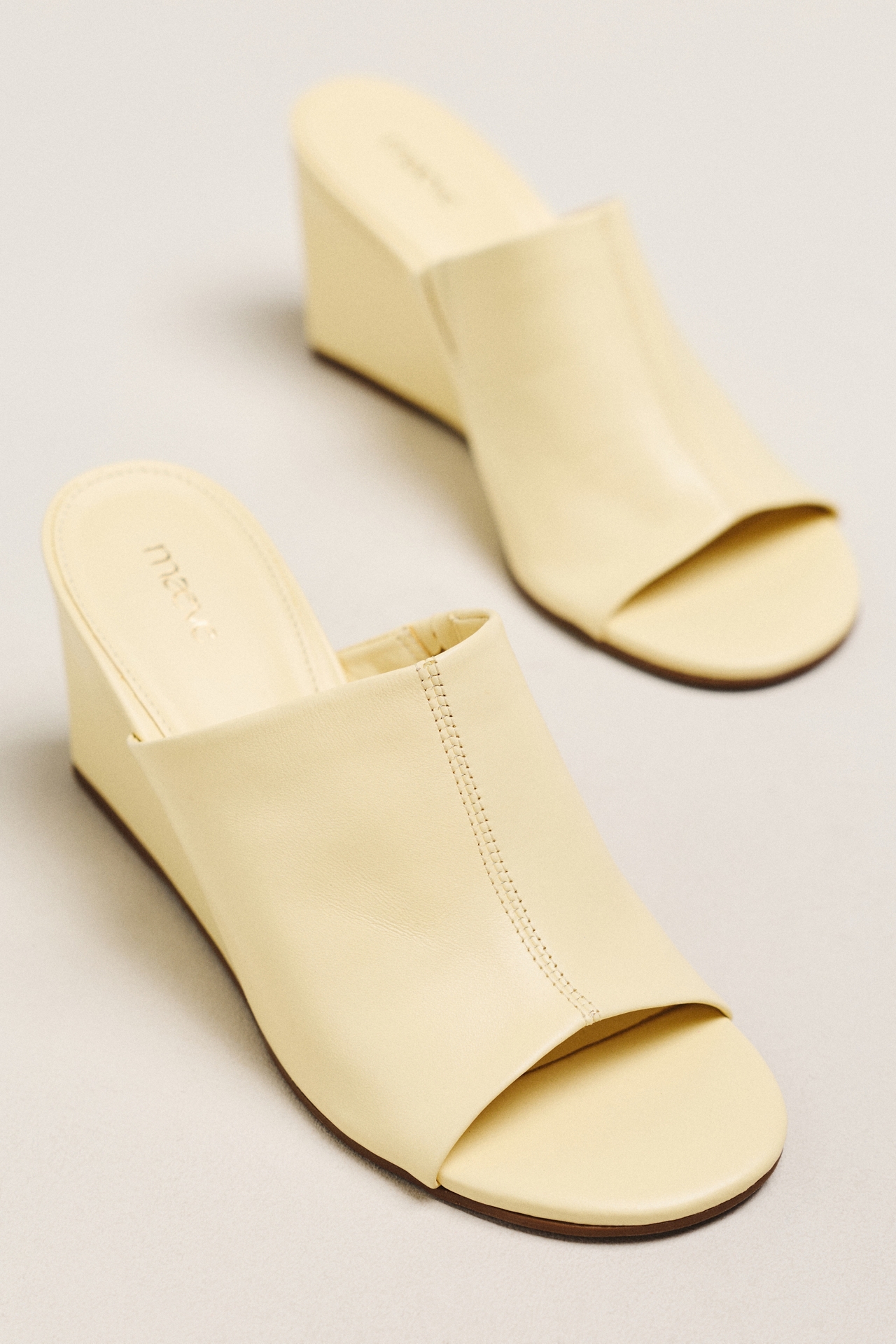Maeve Open-Toe Wedges