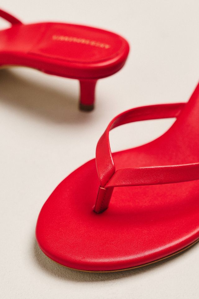 By Anthropologie Flip-Flop Kitten Heels #3