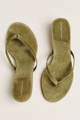 By Anthropologie Flip-Flop Kitten Heels