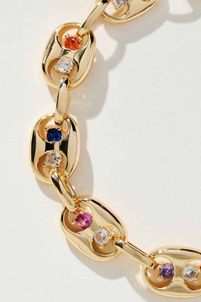 Bottlecap Crystal Bracelet #1