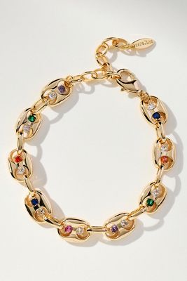 Bottlecap Crystal Bracelet