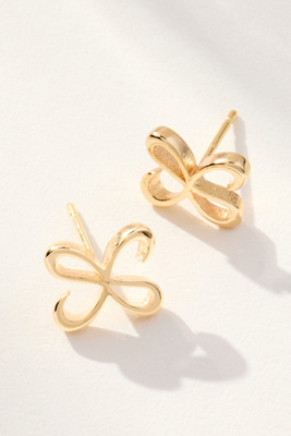 Maeve Small Icon Post Earrings In Gold
