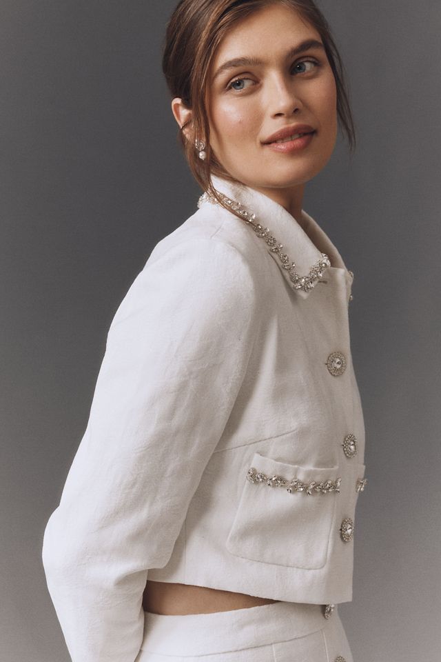 Elliatt Melody Jacquard Top & Skirt Set #1