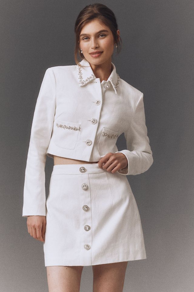 Elliatt Melody Jacquard Top & Skirt Set #3