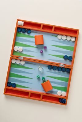 Addison Ross Lacquer Backgammon
