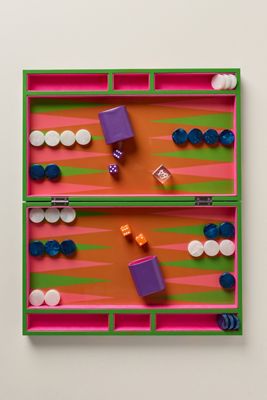 Addison Ross Lacquer Backgammon