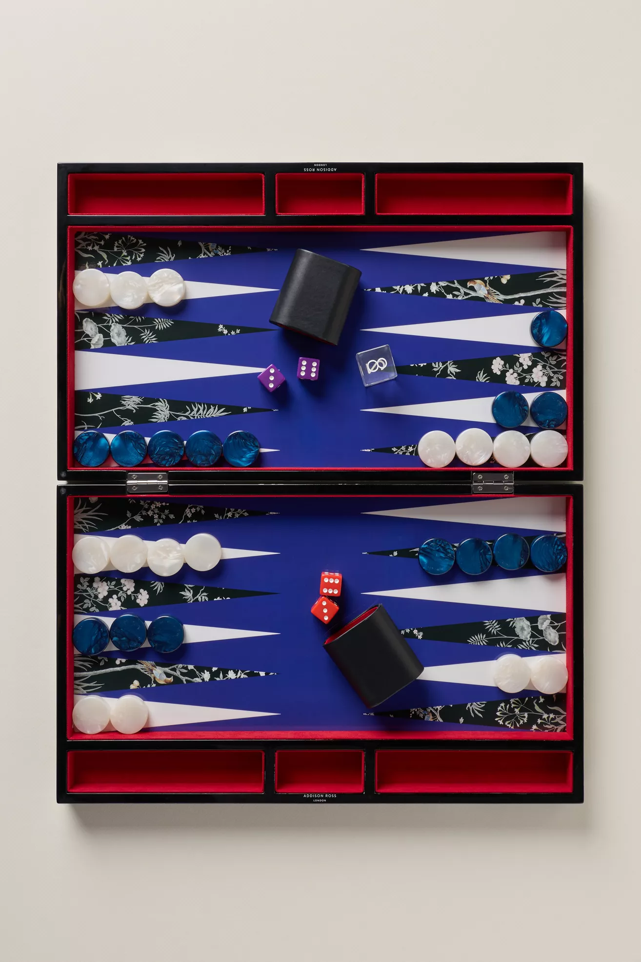 Addison Ross Lacquer Backgammon - thumbnail 2