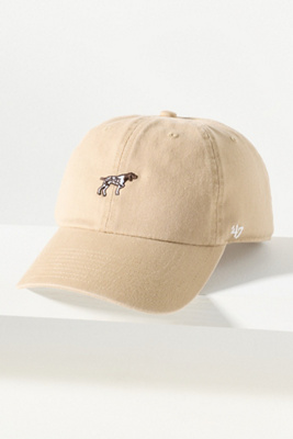 47 Brand Embroidered Dog Icon Baseball Cap In Neutral