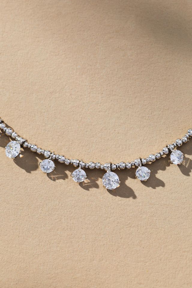 Delicate Crystal Necklace #1