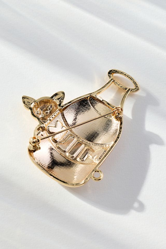 Meow Milk Brooch #1