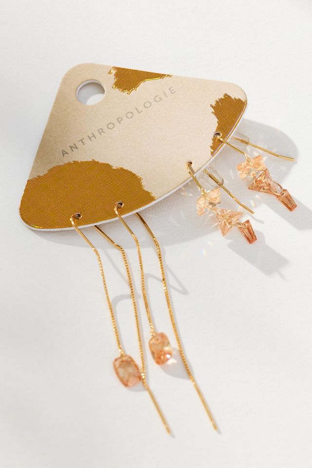 Delicate Drippy Earrings, Set of 2 #1