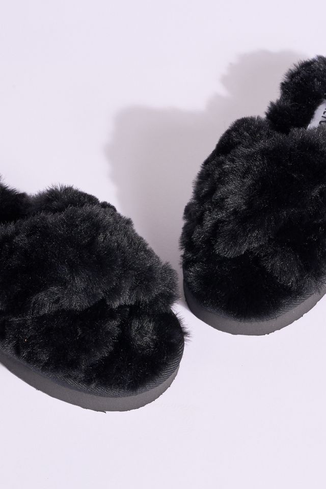 Minnetonka Teddy Crossband Slide Slippers #1