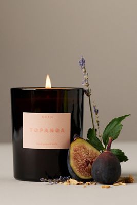 ROEN Woody Topanga Boxed Glass Candle