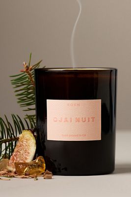 ROEN Woody Ojai Nuit Boxed Glass Candle