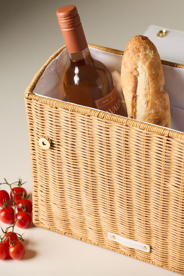 Modern Picnic Large Wicker Luncher #2