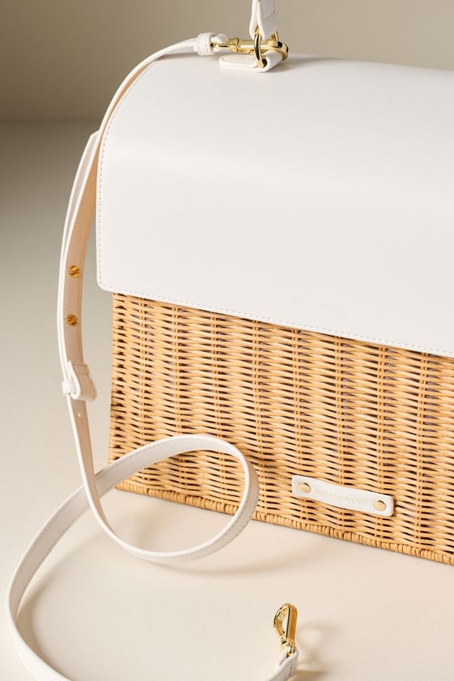Modern Picnic Large Wicker Luncher #3
