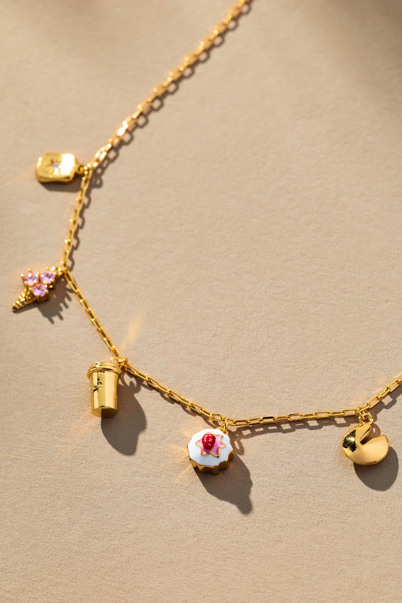 Festive Icon Charm Necklace