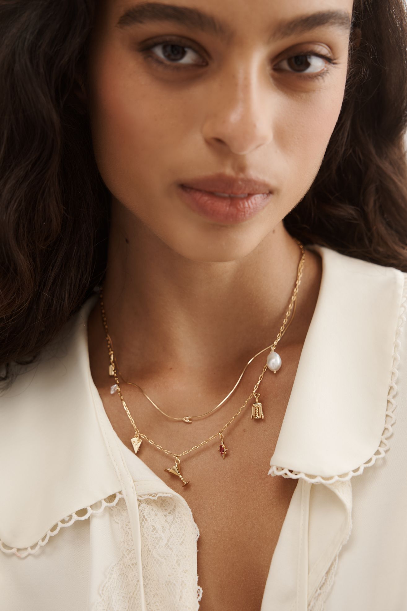 Festive Icon Charm Necklace